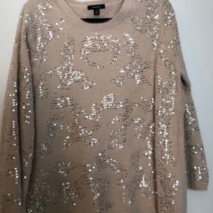Alfani Sequin Sweater